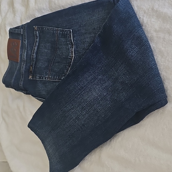 Lee Men's Extreme Motion MVP Slim Fit Tapered Leg 33" X 30" Blue - Picture 8 of 11